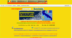 Desktop Screenshot of meriplast.it